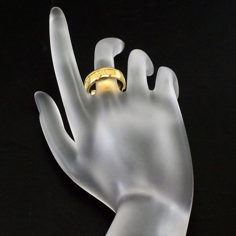 Tiffany Atlas ティファニー アトラスリング 1995 16号 K18YG 指輪