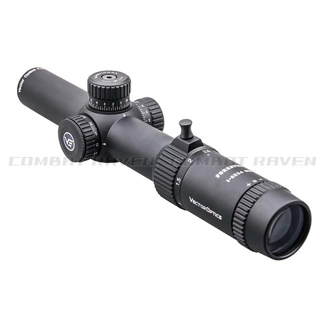 VECTOR OPTICS】プリズムサイト Forester Gen2 BLACK 1-5x24/倍率（1-5