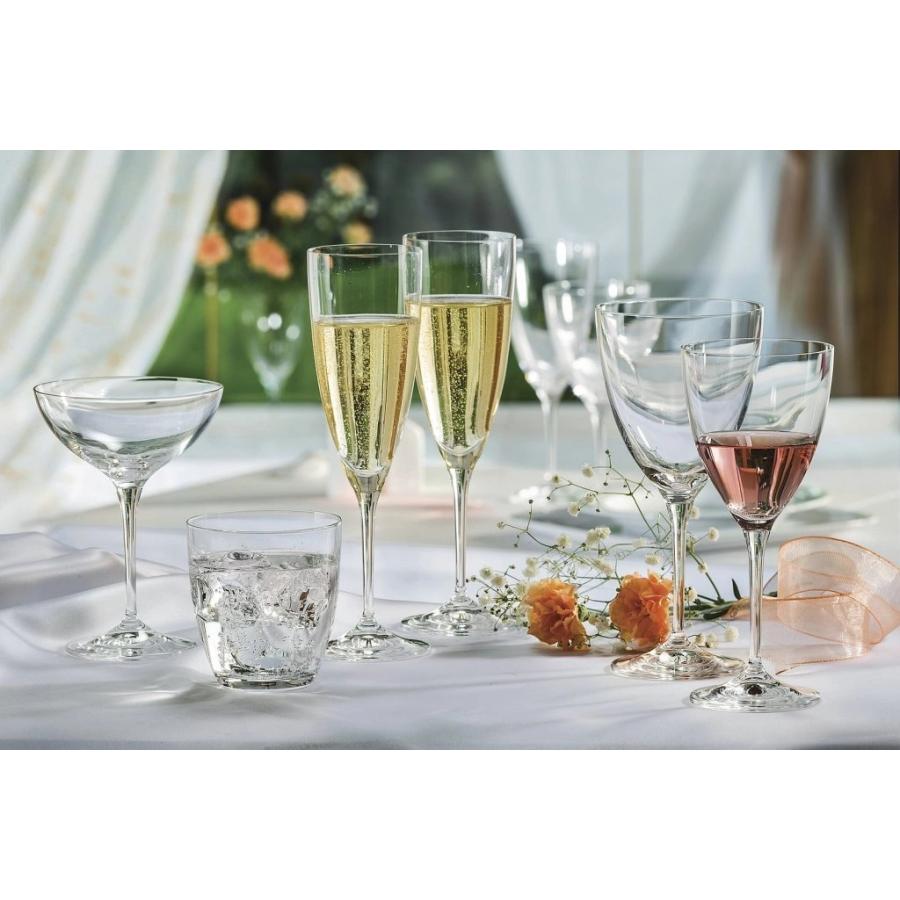 ボヘミアングラス クリスタレックス KATE クープ型シャンパングラス
