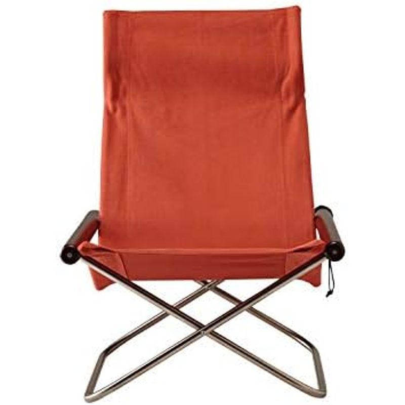 ニーチェアx レンガ/ダークブラウン注意！ 破れあり ニーチェアx