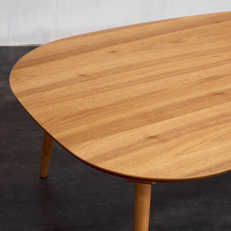 日美 こたつ テーブル 幅120cm ラスモ クルミ ウォールナット 日本製