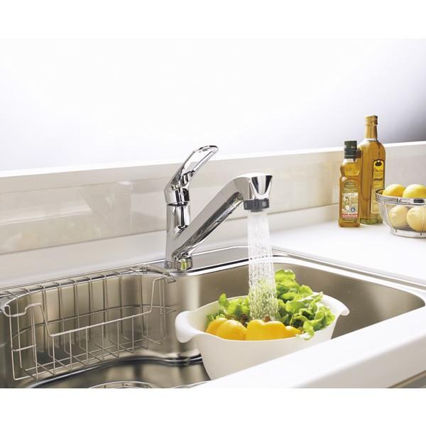 クリナップ 【ZZK87120EJCL-E】クリナップ 水洗金具 省エネシングル水