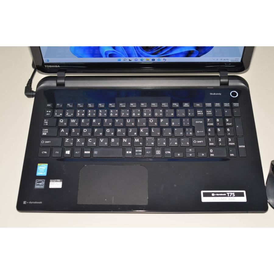 最新Windows11+office 東芝 dynabook T75/NB 高性能core i7-4510U