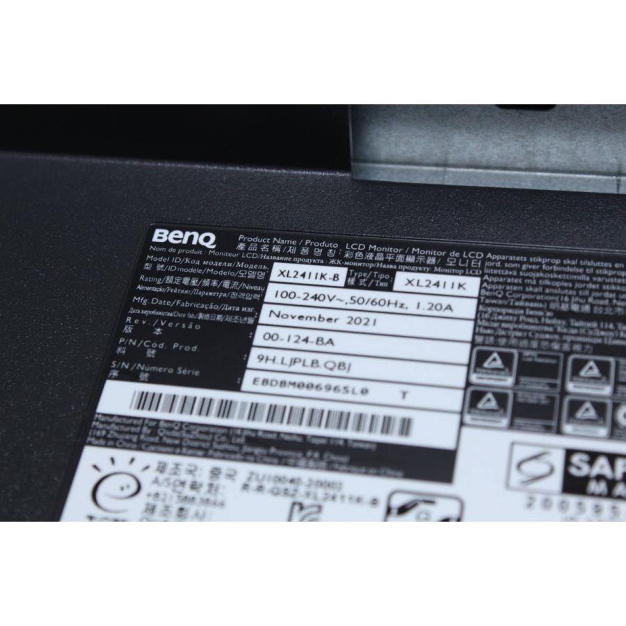 BenQ/ZOWIE XL2411K/24インチ/フルHD/144Hz/ゲーミングモニター (5