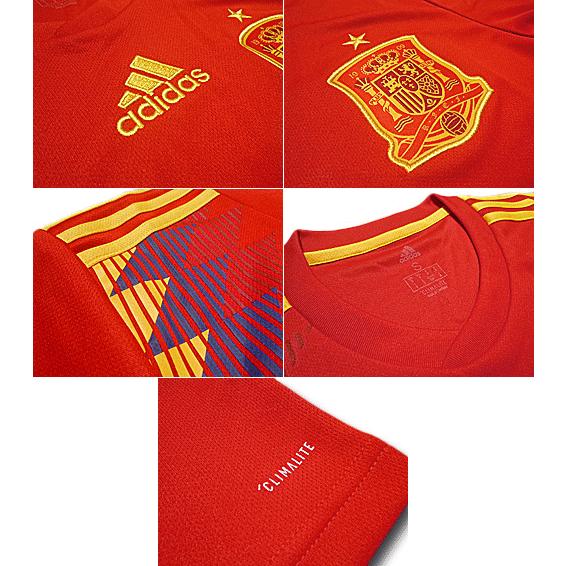 アディダス公式 スペイン代表 2018 ユニフォーム #21 ダビド・シルバ M adidas（アディダス） <アディダス>2016/18スペイン代表 ホーム #21