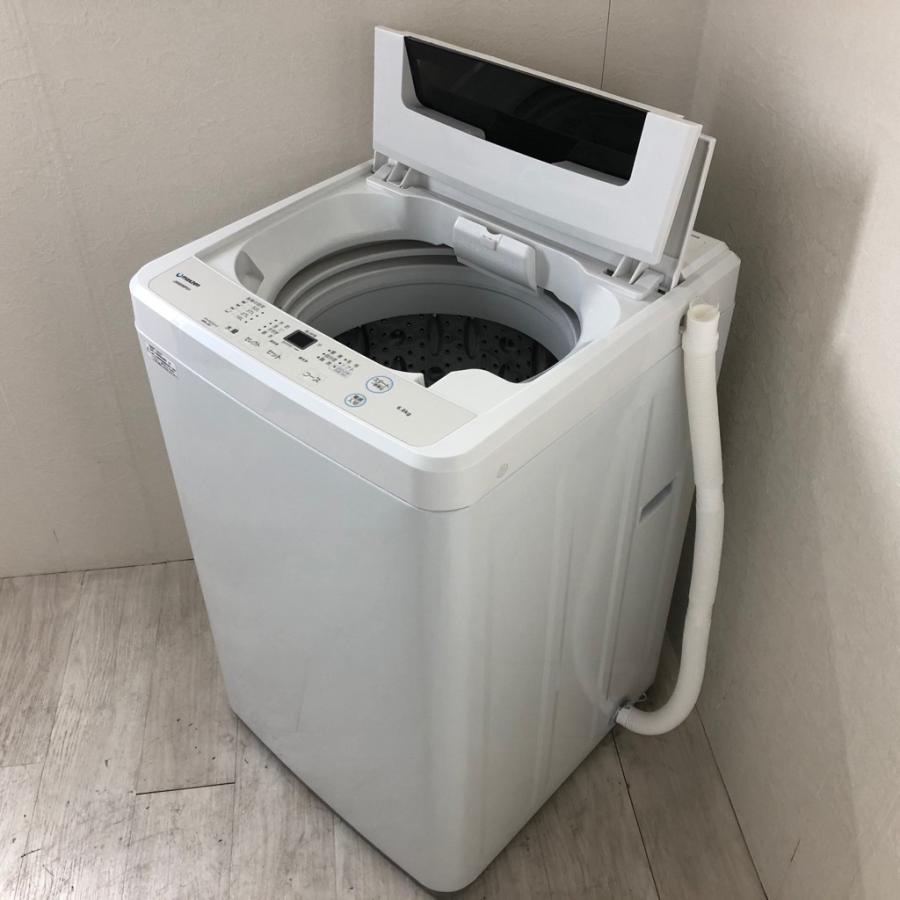 中古 洗濯機 maxzen マクスゼン 6.0kg JW60WP01 2019年製 ホワイト