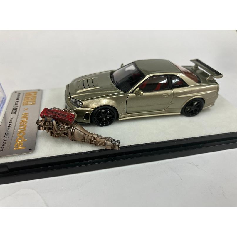 PGM 1/64 ニスモ R34 GT-R Z-tune フル開閉機能付き 限定品 : Cabrio
