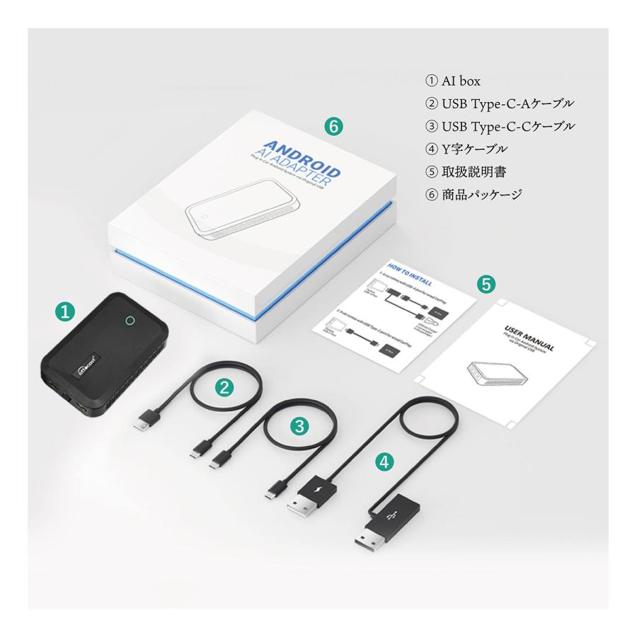 オットキャスト Ottocast PICASOU2 Pro ピカソウ2プロ PCS35 CarPlay