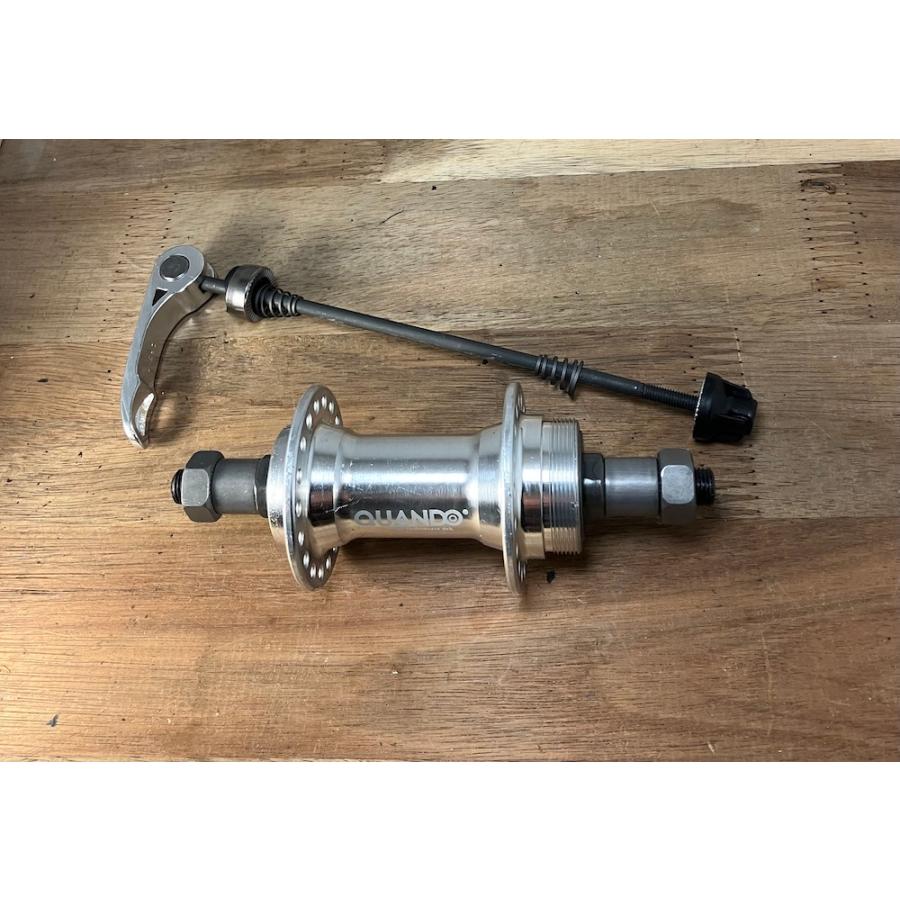 QUANDO リア ボスフリー ハブ 6/7s シルバー 36H OLD135mm クイック