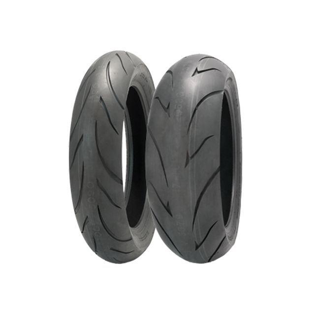 SHINKO（シンコー） 汎用 011 VERGE 200/50ZR17 M/C（75W）/（ブラック