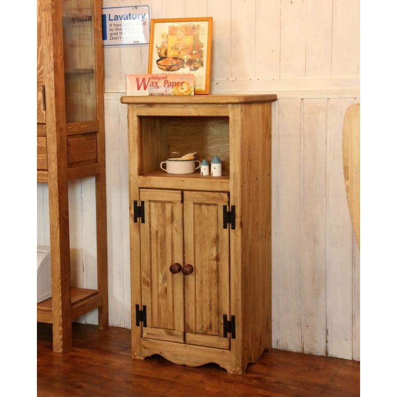 キャビネット オープン オーダーメイド カントリー家具 完成品 電話台