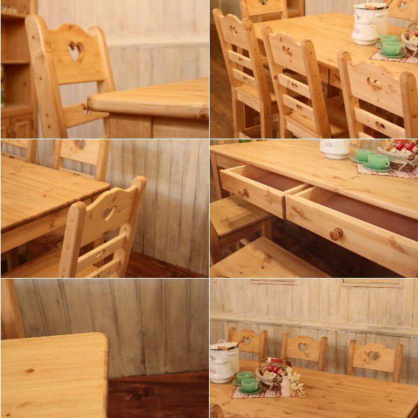 カントリー家具 オーダー テーブル ダイニングテーブル パイン材 北欧