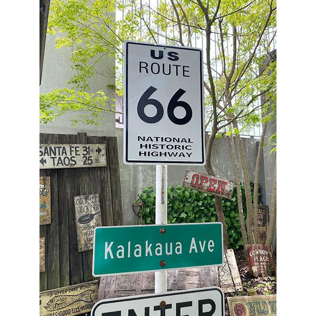 アメリカン レトロ アメリカンブリキ看板 ルート66 NATIONAL HISTRIC