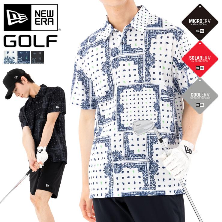 NEW ERA（ニューエラ） ゴルフ ポロシャツ バンダナ柄 : ONSPOTZ Yahoo