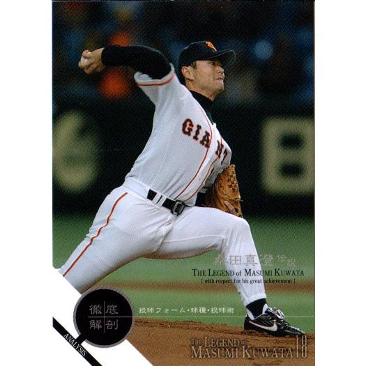 BBM2007 桑田真澄伝説カードセット レギュラーカード No.MK19 桑田真澄