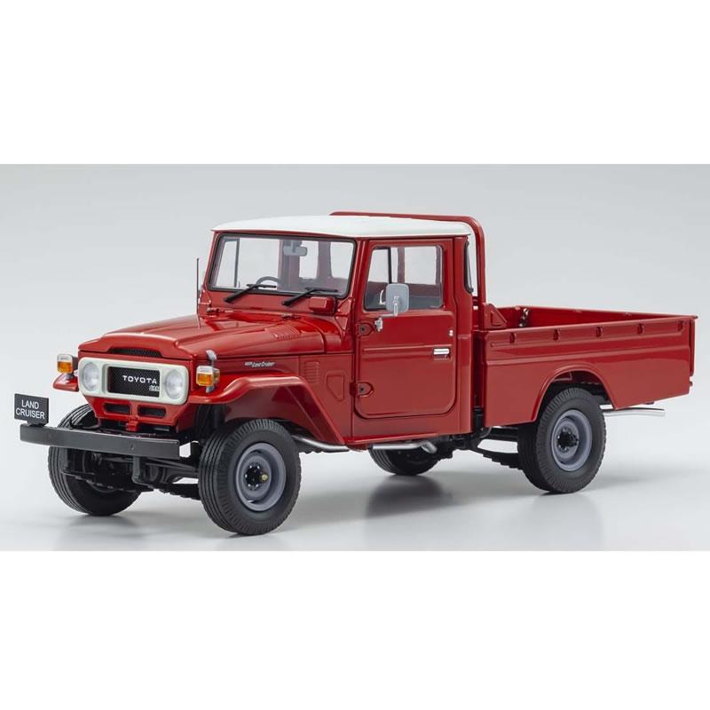 トヨタ（TOYOTA） 京商 1/18 ランドクルーザー 40 レッド : カーホビー