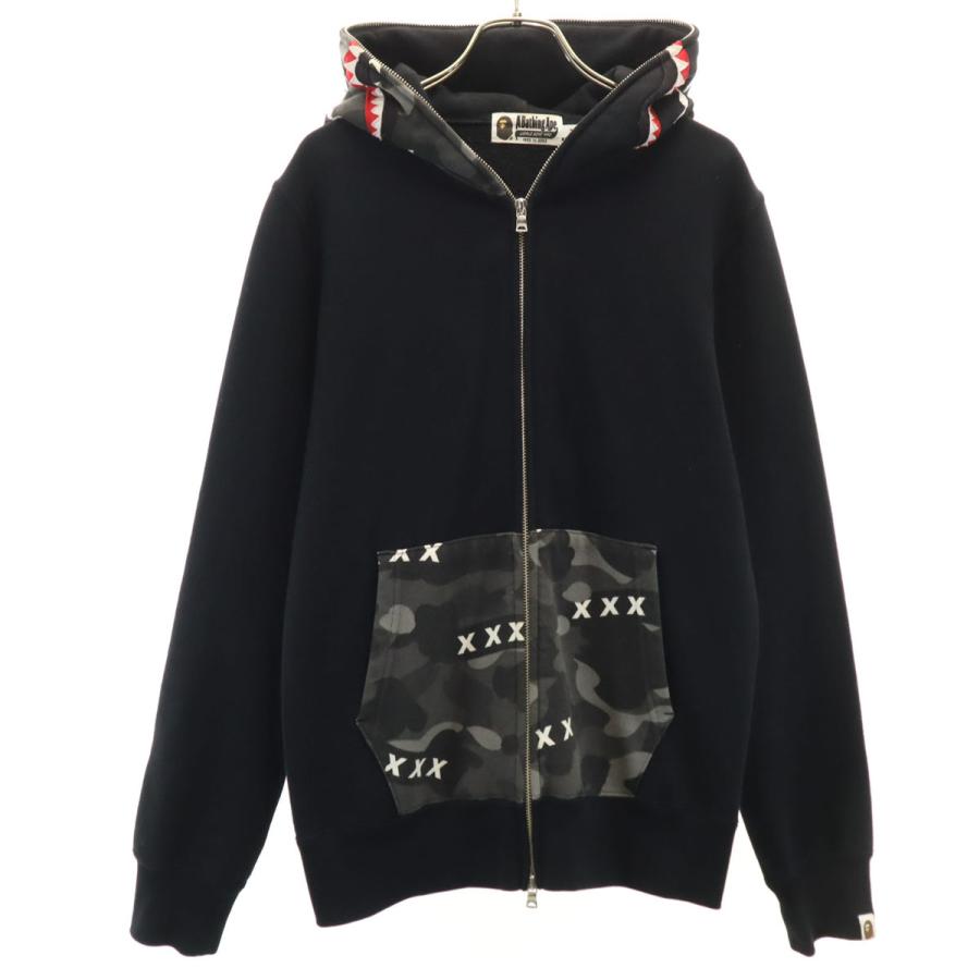 A BATHING APE（アベイシングエイプ） 日本製 シャーク 長袖