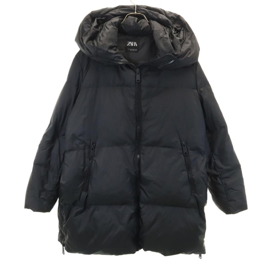ZARA（ザラ） ダウンコート M ブラック レディース 古着 中古 : CARMAK