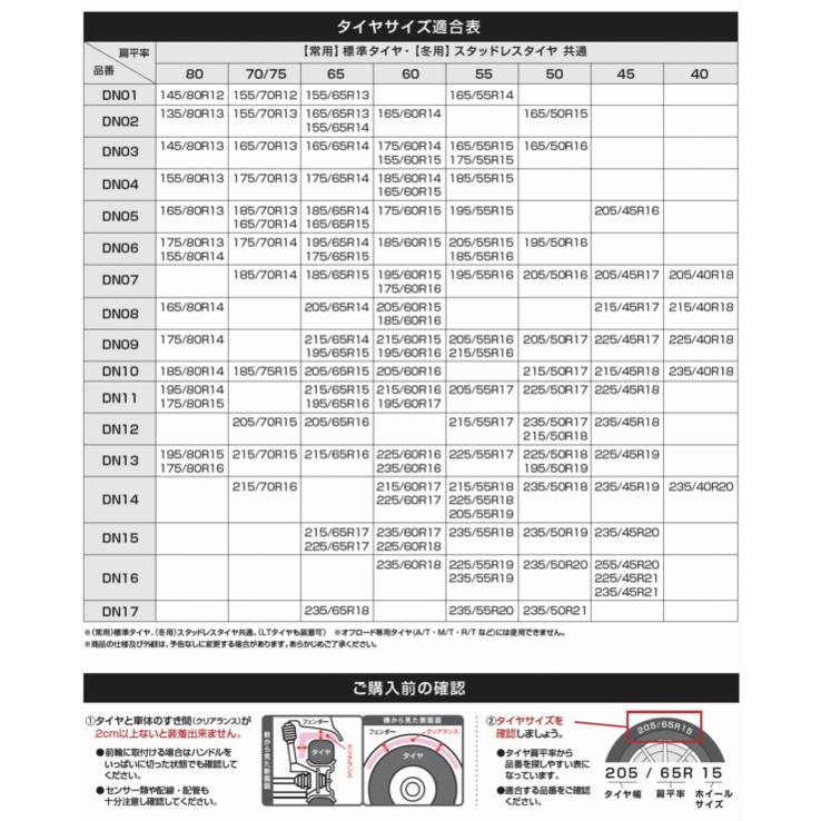 KEIKA （京華産業） 布製タイヤチェーン ネットギア デュラーレ