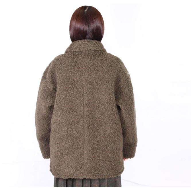 COLD BREAKER（コールドブレーカー） シャツ ジャケット ウール ボア