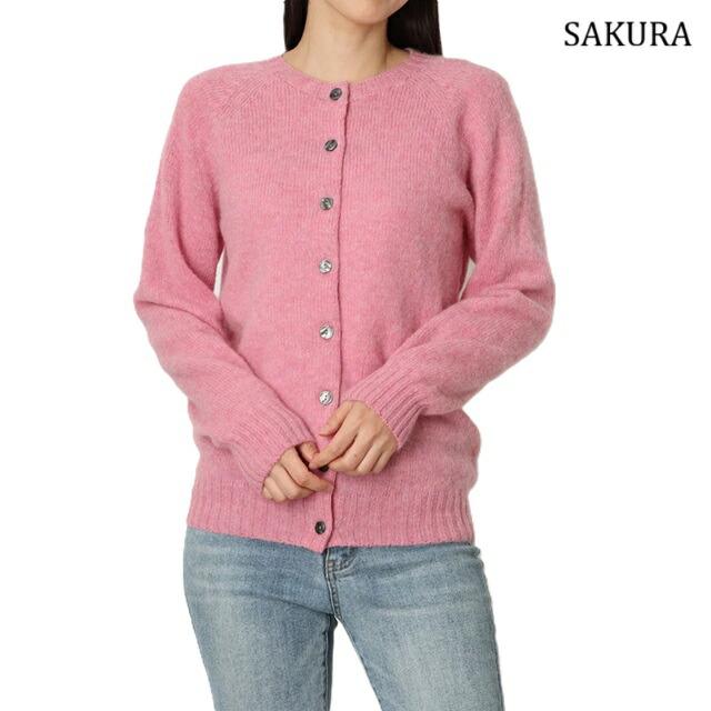 ハーレーオブスコットランド カーディガン Harley of scotland ボタン