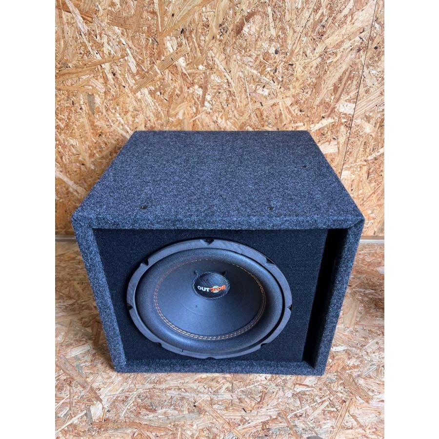 BOMBER サブウーファー10インチ ウーハーボックス付き スピーカー用