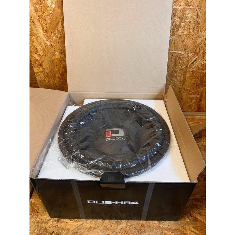 Diecock DL12-HR4 サブウーファー 12インチ(30cm) 音響 カーオーディオ
