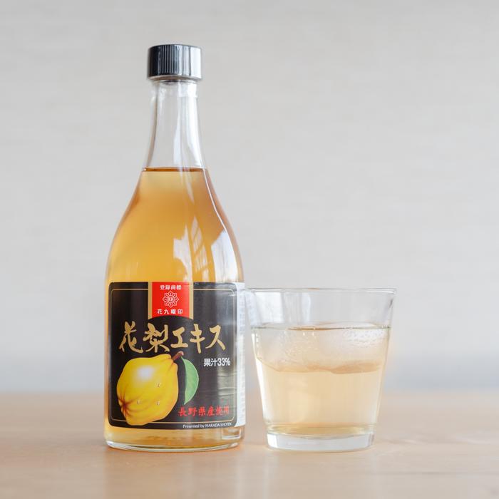 花九曜印 かりんエキス 瓶 630g 3本セット 希釈 花梨 長野 かりん