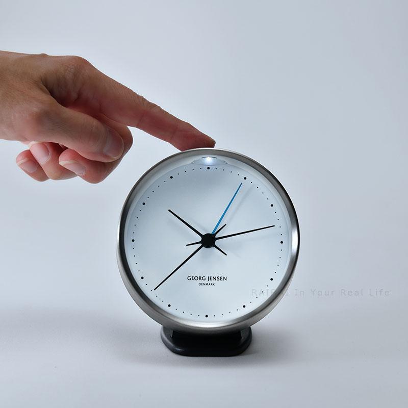 Georg Jensen（ジョージ ジェンセン） 置時計 HK アラームクロック