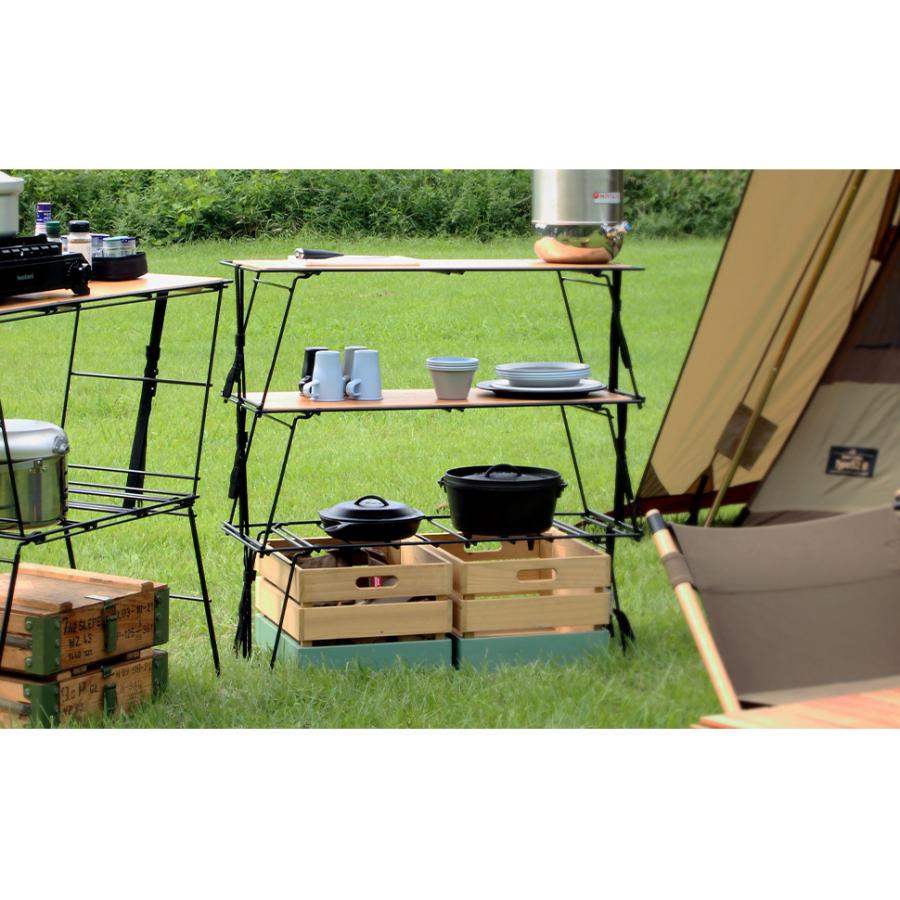 Hang Out（ハングアウト） クランクスタッキングラック ウッド CRK