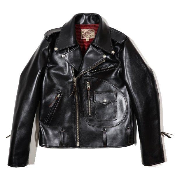 ワイツーレザー HR-55 VINTAGE HORSE D-POCKET DOUBLE RIDERS JACKET