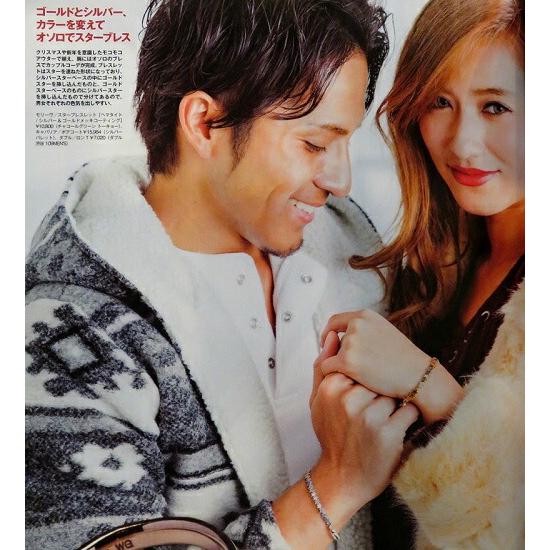 モリーヴ mollive HEMATITE STAR BRACELET SnomMan目黒蓮さん着用