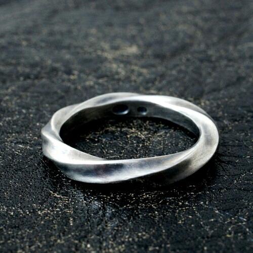 モリーヴ mollive Heavy OZ TWIST SILVER RING : CG-STORE - 通販