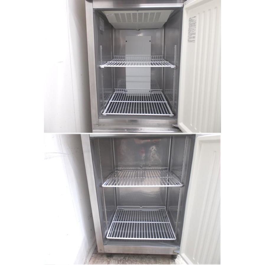 フクシマ 縦型2ドア冷凍庫 URN-22FM1 610×650×1950 中古厨房/24G0404Z