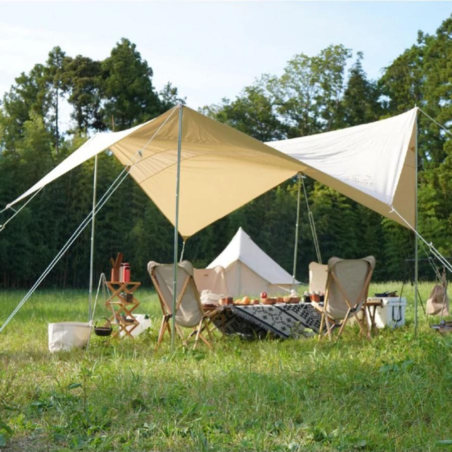 S'more S'more Tarppi square-500 ポリコットンタープ | スモア タープ
