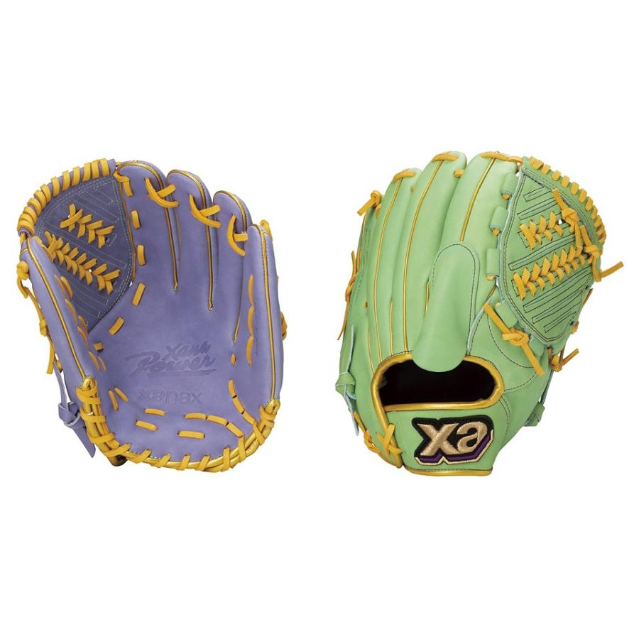 ザナックス 送料無料 翌日出荷 XANAX 軟式グラブ ライトグリーン投手用