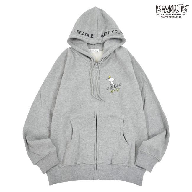 SNOOPY（スヌーピー） 裏起毛 パーカー : CharaBasket - 通販 - Yahoo