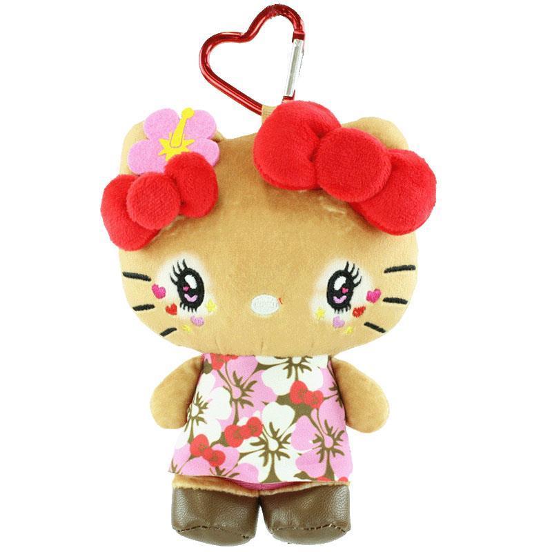 ハローキティ ポーチ ぬいぐるみポーチ コギャルマスコットポーチ