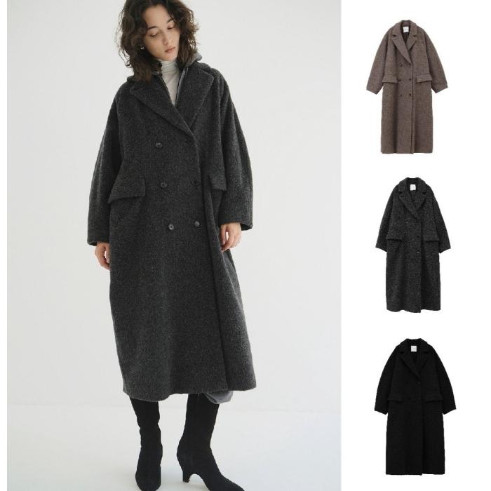 CLANE（クラネ） 正規商品 コート ダブルウール ロング コート DOUBLE