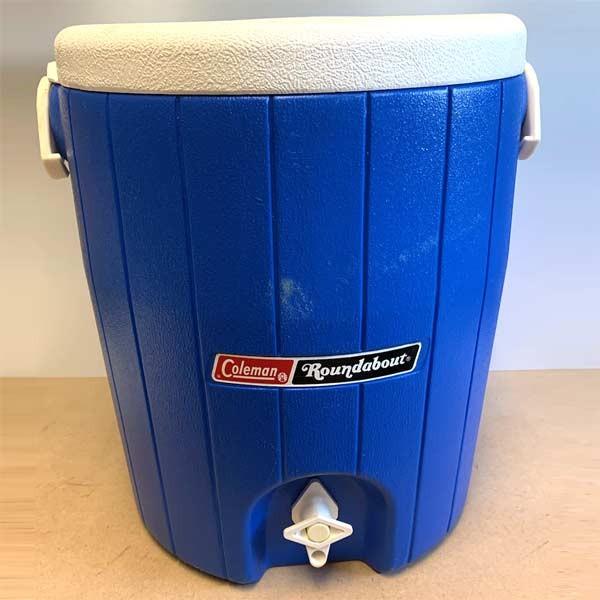 コールマン ヴィンテージ ウォーター ジャグ 箱付き ブルー 85年7月