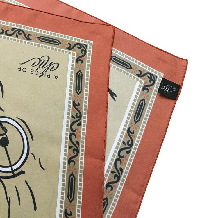 SCARF A PIECE OF CHIC ピースオブシック シルクスカーフ APOC-31