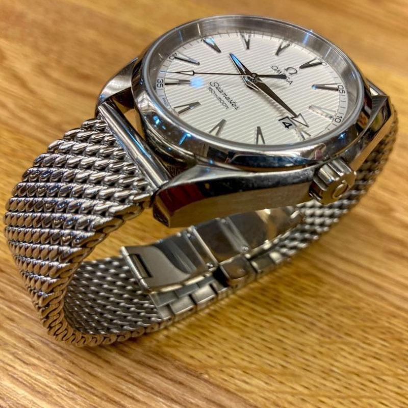 時計ベルト バンド HERMANN STAIB（ドイツ製）プッシュ式バックル