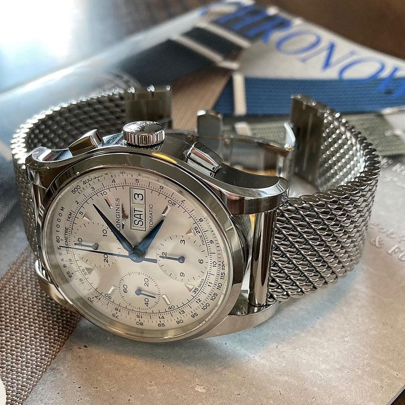 時計ベルト バンド HERMANN STAIB（ドイツ製）プッシュ式バックル