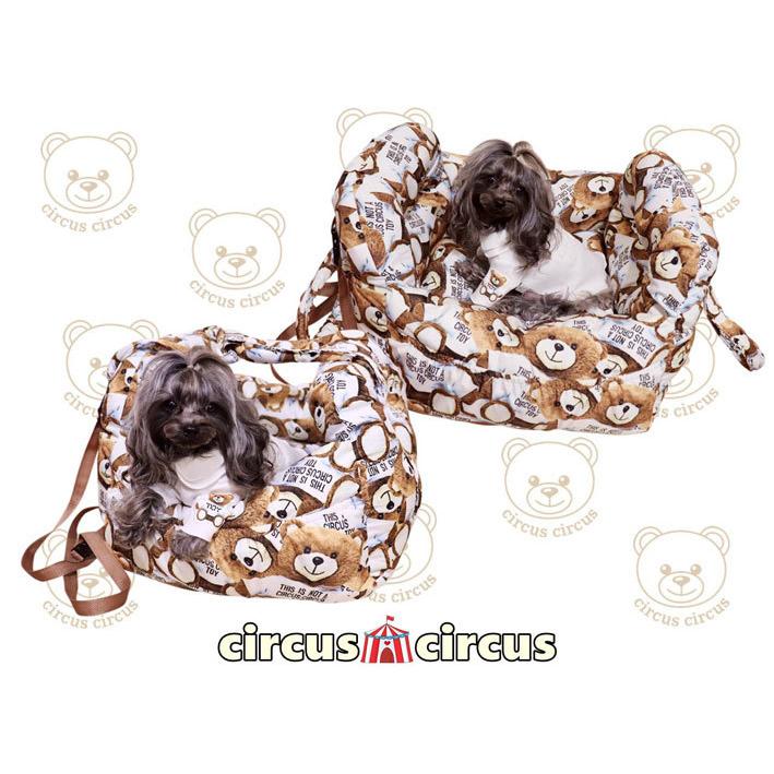 犬のキャリーバッグ 秋 冬 Toy Bear Drive Easy Carry circus サーカス