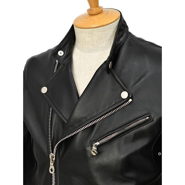 CINQUANTA【チンクアンタ】スタンドカラーダブルライダースジャケット