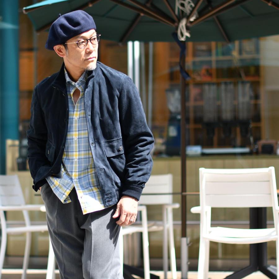 CINQUANTA【チンクアンタ】ドライビングブルゾン H504 2011 6069 NAVY