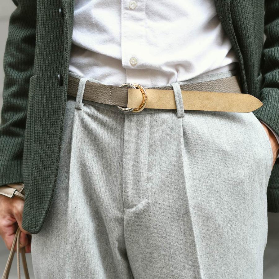 Andrea D'amico【アンドレア ダミコ】ダブルリングベルト ACU1179