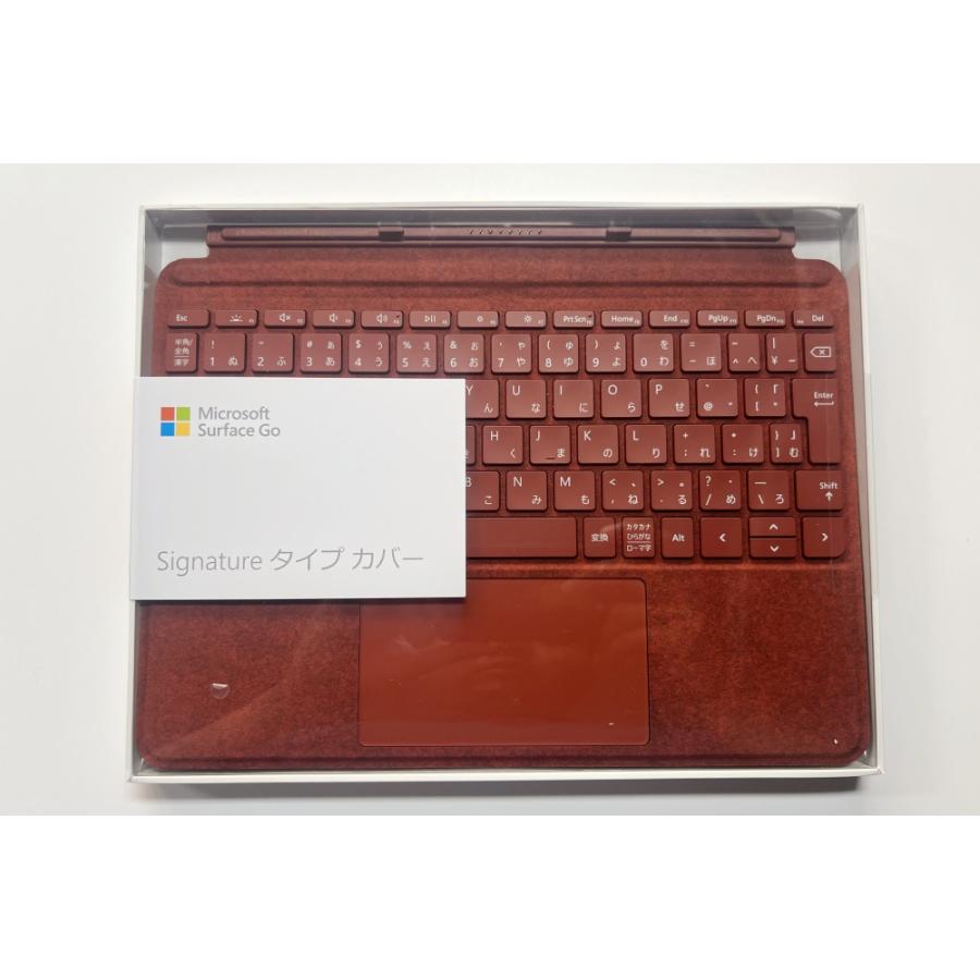 Microsoft純正 Surface Go 2 3 日本語キーボード ポピーレッド KCS
