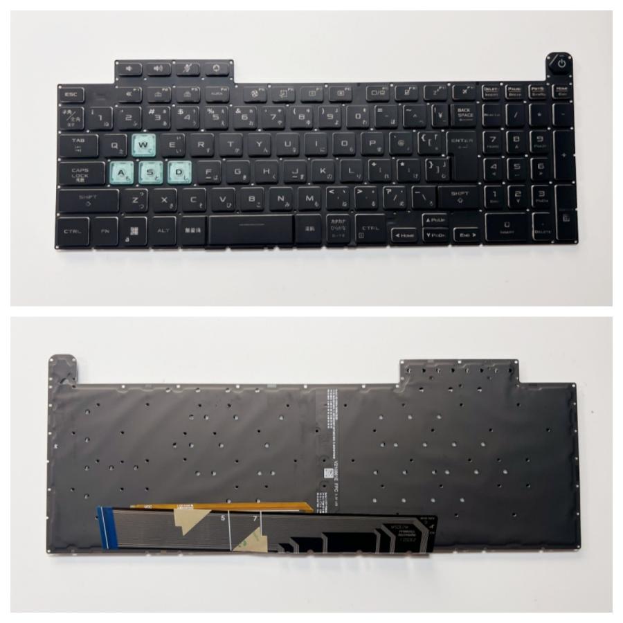 純正新品 ASUS TUF Gaming F16 FX607JV 日本語キーボード RGBバック