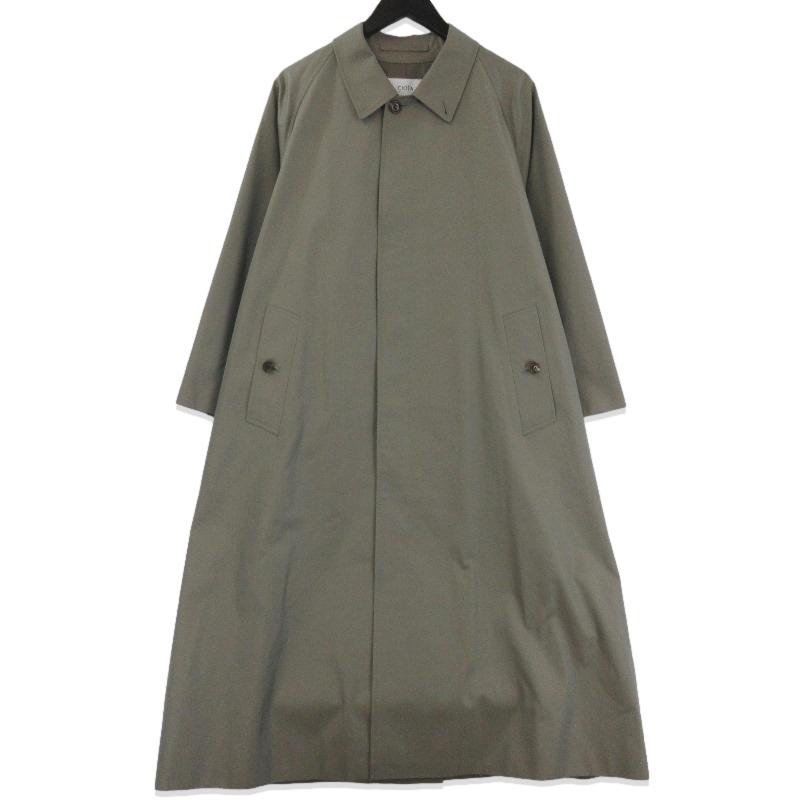美品 CIOTA シオタ Balmacaan Coat COLM-113 Gabardine Fabric